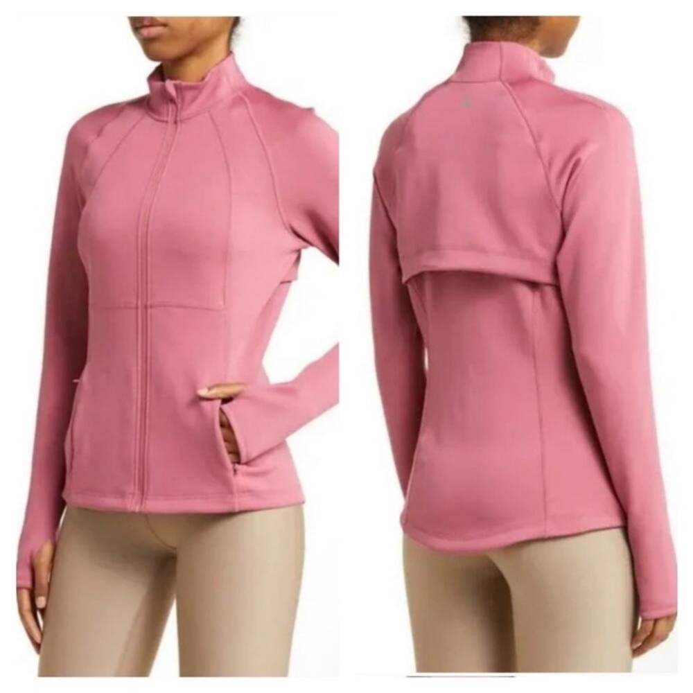 SWEATY BETTY
Power Boost Zip Up - Adventure Pink size Medium